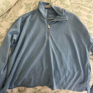 Athleta Seasoft quarter zip